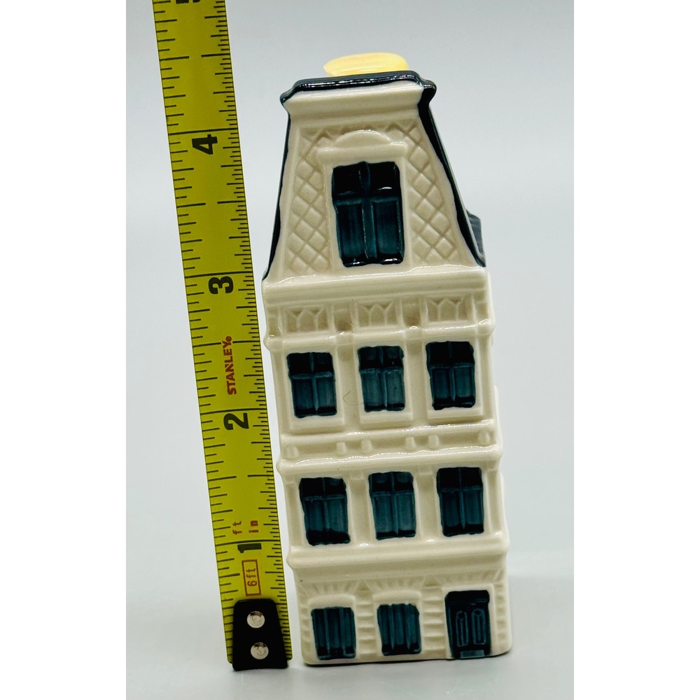 KLM BOLS Blue Delft Gin House‎ 61 Amsterdam 2012 Ceramic Bottle Empty - Picture 7 of 7